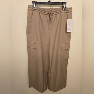 NWT Athleta Ladies Promonade High Rise Wide-Leg Cargo Pants